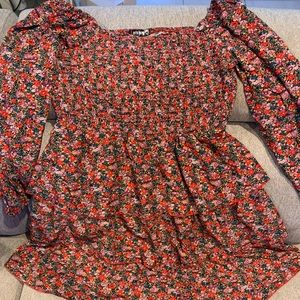 Brand new with tag! XL floral tiered dress